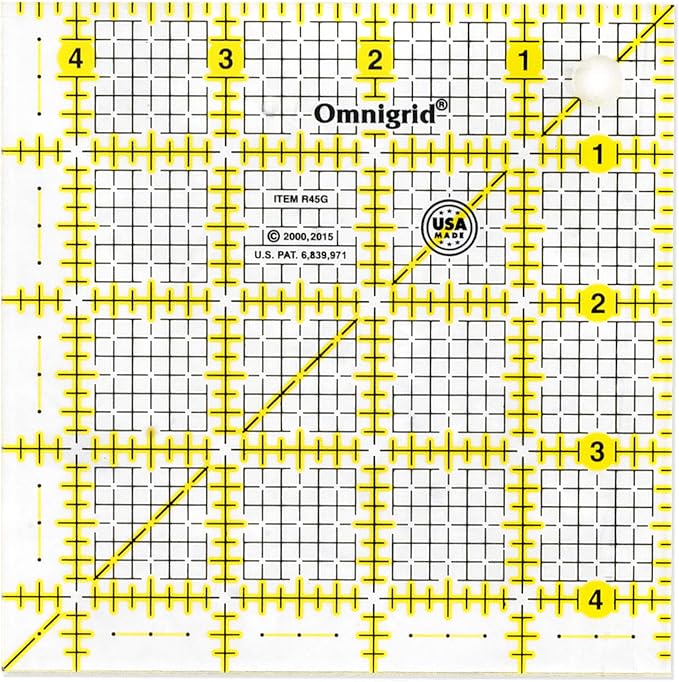 Omnigrid Square Quilting Ruler Value Pack | By Omnigrid, Sewing and Quilting