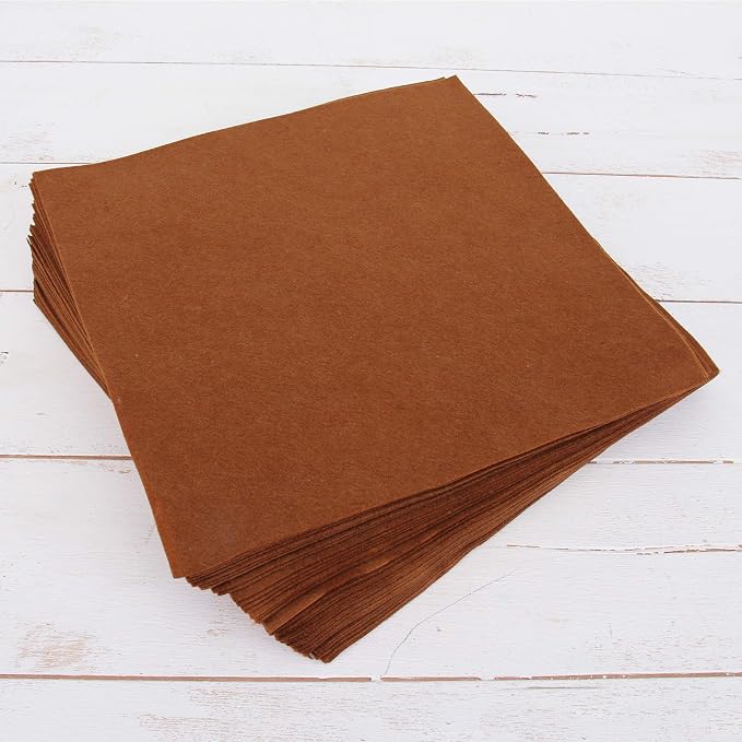 Threadart Brown Premium Felt Sheets