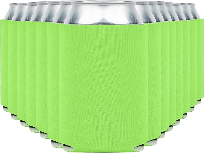 Blank Beer Can Coolers Sleeves Soft Insulated Beer Can Coolies