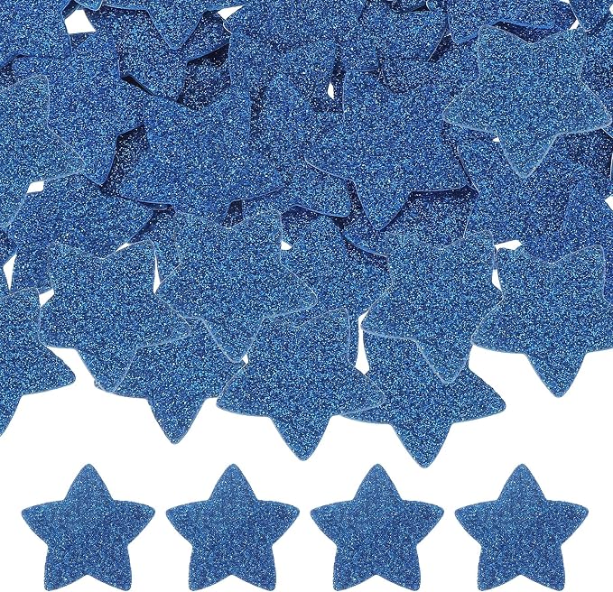 PATIKIL 1.4"x1.4" Star Foam Stickers