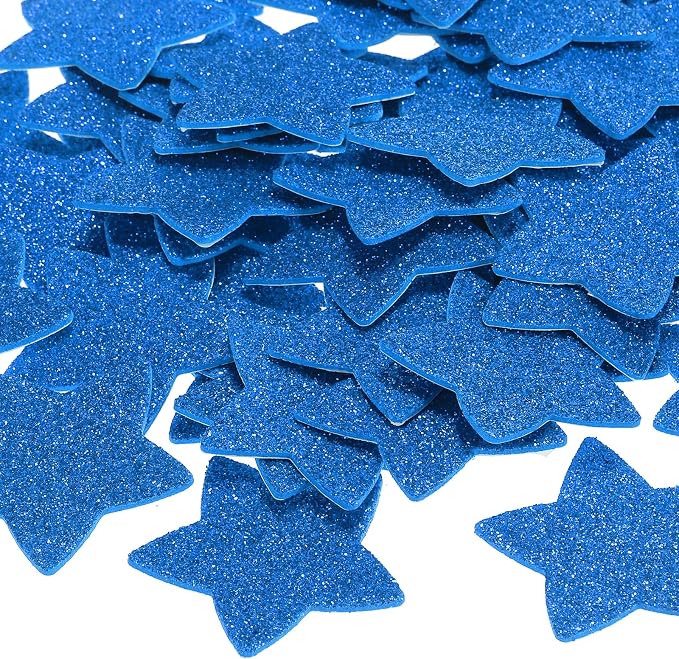 PATIKIL 1.8"x1.8" Star Foam Stickers