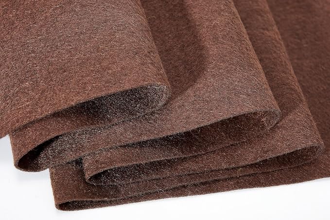 Soft Felt Fabric Sheets 1.6mm Thick Sewing Patwork Material Large Craft Felt