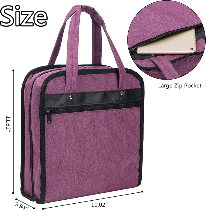 PACMAXI Sewing Accessories Storage Bag, Craft Tools | Roomy carry bag