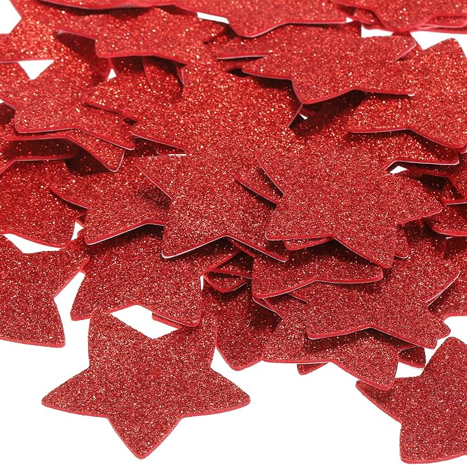 PATIKIL 2.2"x2.2" Star Foam Stickers