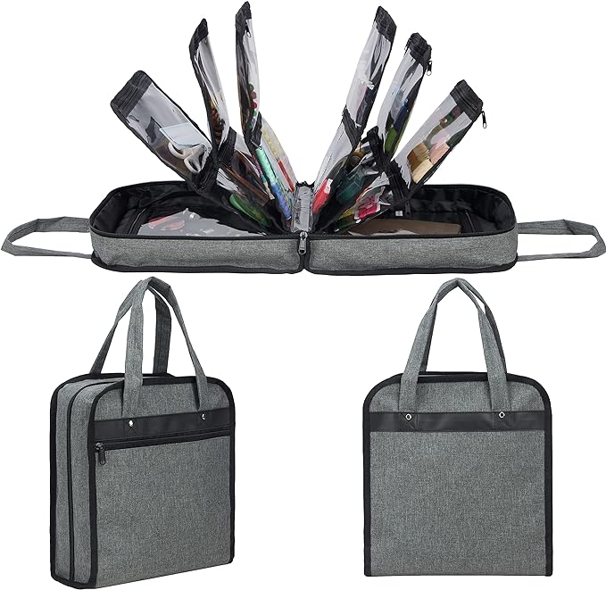 PACMAXI Sewing Accessories Storage Bag, Craft Tools | Roomy carry bag