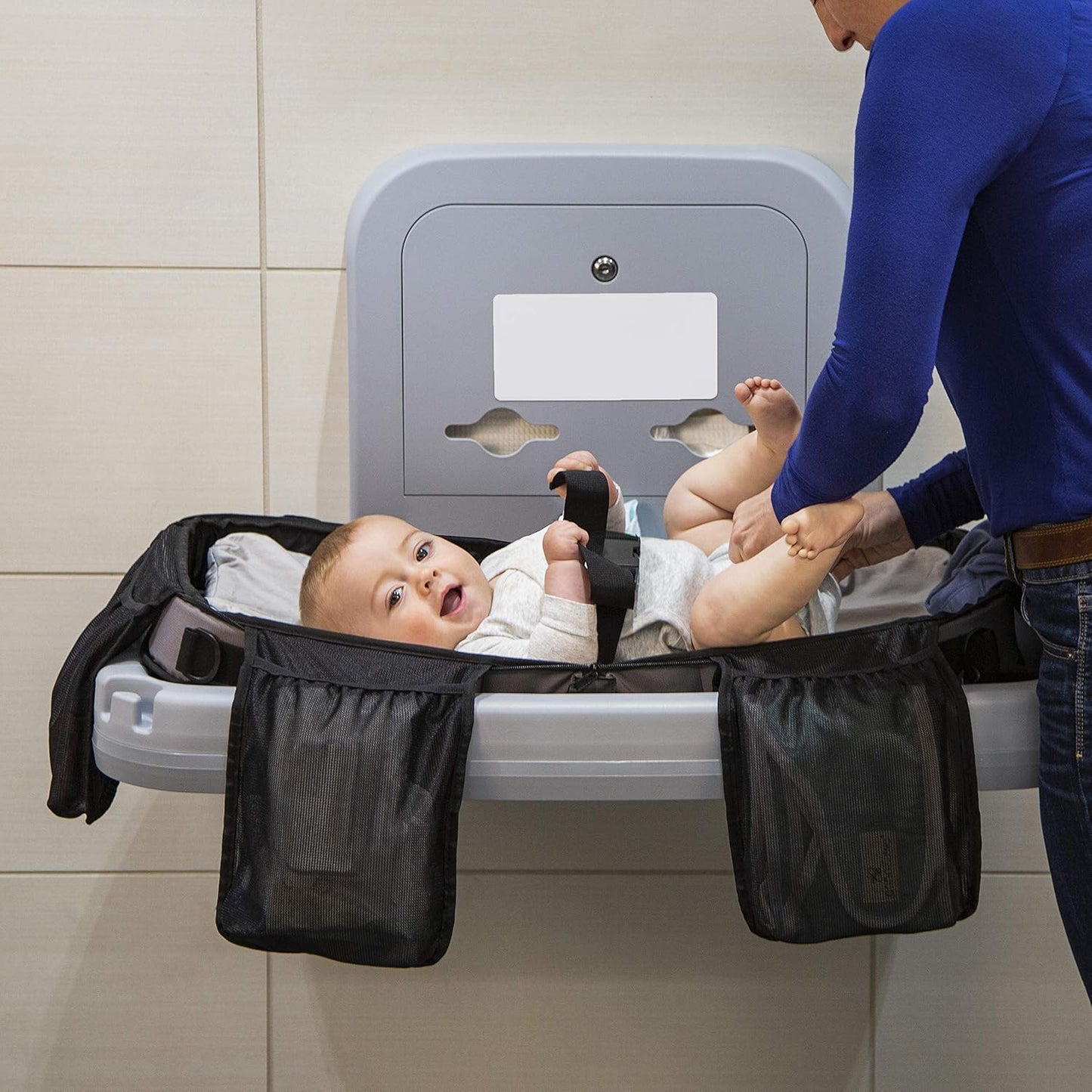 Anna & Eve Diaper Bag with Changing Station, Baby Bag, Diaper Backpack for Baby Girl and Boy, Large Diaper Tote Bag - Portable Diaper Changing Pad