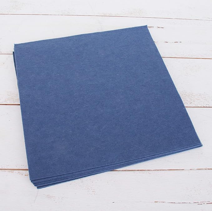 Threadart Navy Premium Felt Sheets