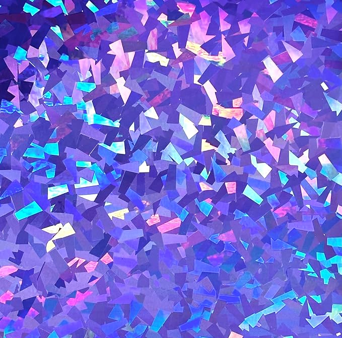 Holographic Crystal Sign Vinyl, HOLOCRYSTAL self-Adhesive Plastic