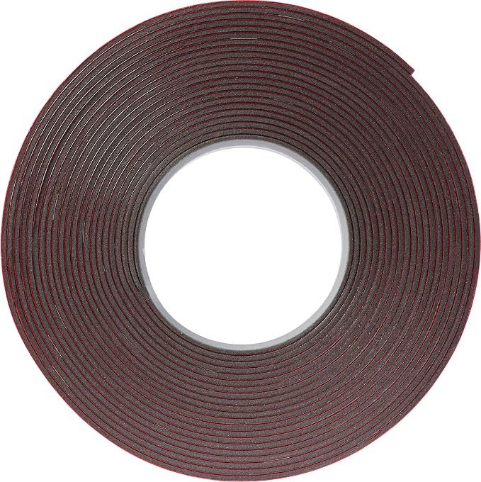 3M Exterior Attachment Tape, Emblems and Trim, 1/4 in width x 5 yards in length