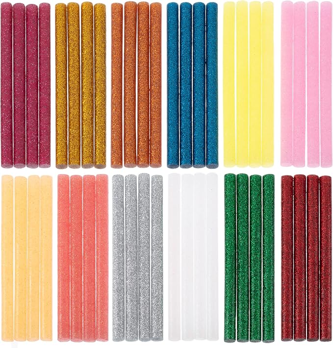 Mr. Pen- Glitter Hot Glue Sticks, Mini Glue Sticks