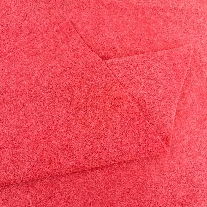 Jtnohx Color Felt, 1 Square Yard Felt Fabric, 1.4mm Thickness Flexible Craft