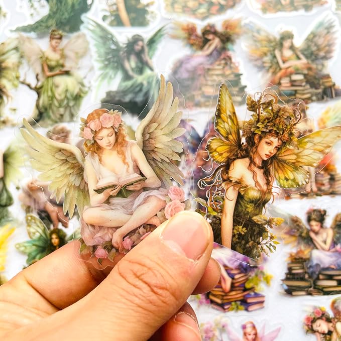 Yoksas Fantasy Butterfly Fairy Scrapbook Stickers