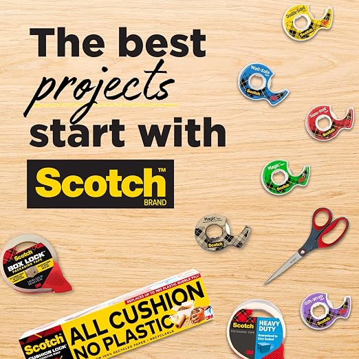 3m - Scotch Permanent Doublesided Tape 6 Rolls