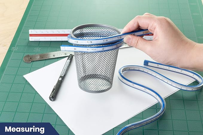 Pacific Arc Flexible Curve Graduated 16 Inch Ruler