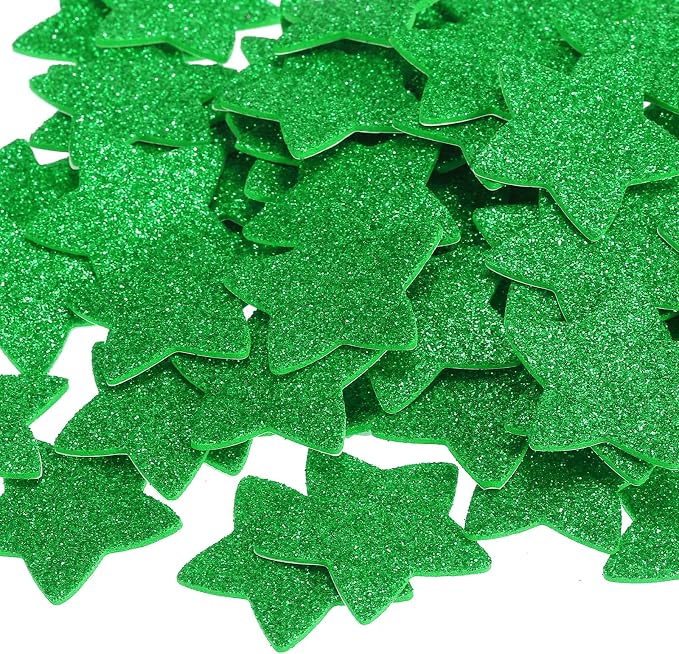 PATIKIL 1.4"x1.4" Star Foam Stickers