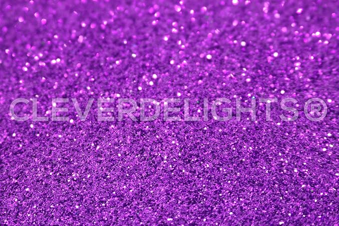 10 Pack - CleverDelights 8" x 12" Glitter Foam Sheets - Assorted Colors - Large