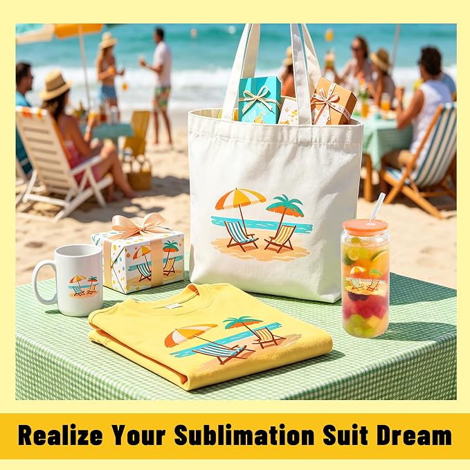 Joyclub 5 PCS Unisex Sublimation Blanks Bulk Polyester T Shirts