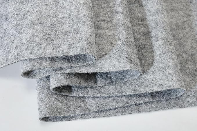 Soft Felt Fabric Sheets 1.6mm Thick Sewing Patwork Material Large Craft Felt