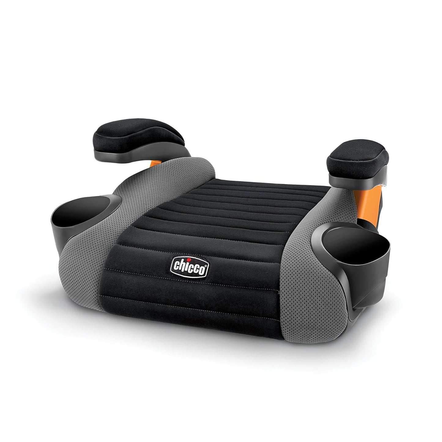 Chicco GoFit Backless Booster Car Seat Without Latch Attachment, Travel Booster Seat for Car, Portable Car Booster Seat for Children 40-110 lbs. | Shark/Black/Grey