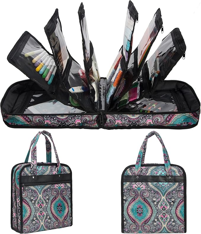 PACMAXI Sewing Accessories Storage Bag, Craft Tools | Roomy carry bag