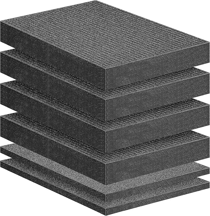 DECOHS 6 Pcs Pick Apart Foam Insert- 2 Sizes Pick and Pluck Foam- Pluck Pre