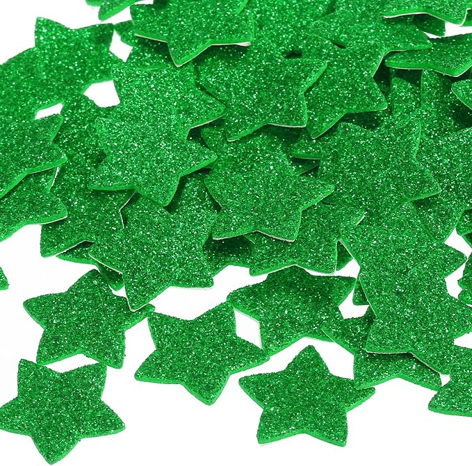 PATIKIL 1"x1" Star Foam Stickers