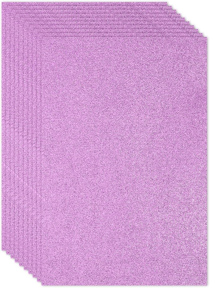 PATIKIL Black Shiny EVA Glitter Foam Sheet 11 x 8 Inch 2mm Thick Sparkle EVA