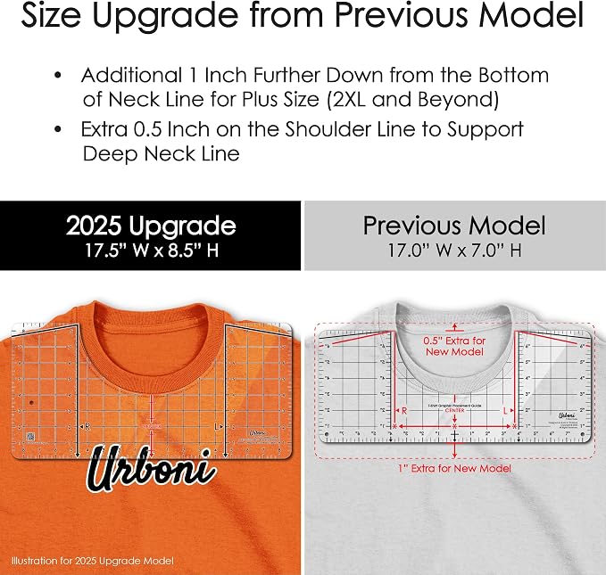 Tshirt Ruler Guide Vinyl Alignment