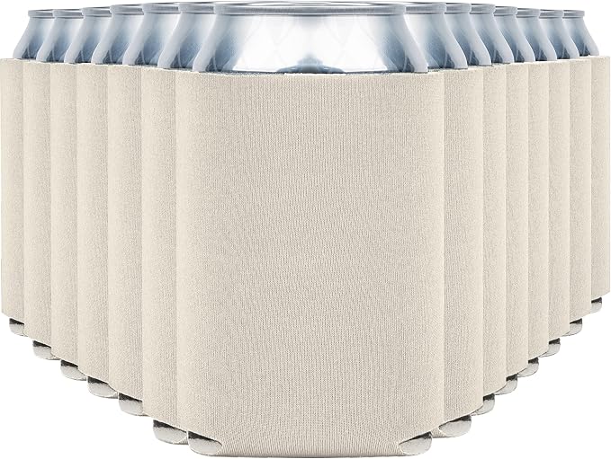 Blank Beer Can Cooler Sleeves Soft Insulated Beer Can Coolies