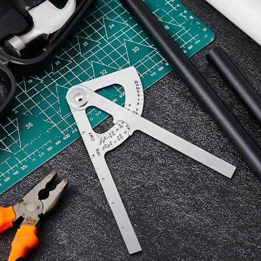 Moxweyeni 8 Pack Pipe Caliper Measuring Tool 7 Inch Stainless Steel Pocket Pipe