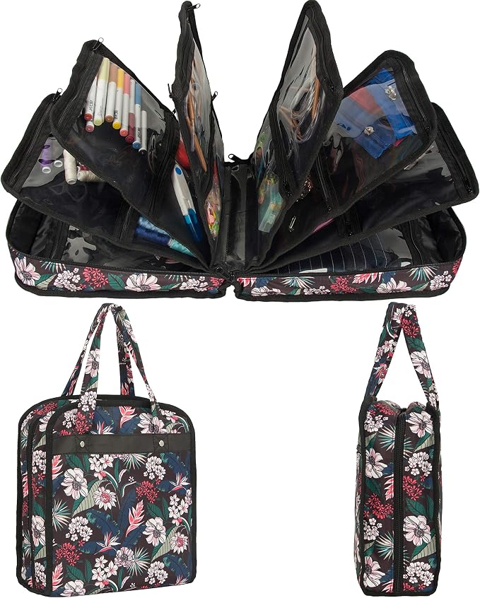 PACMAXI Sewing Accessories Storage Bag, Craft Tools | Roomy carry bag