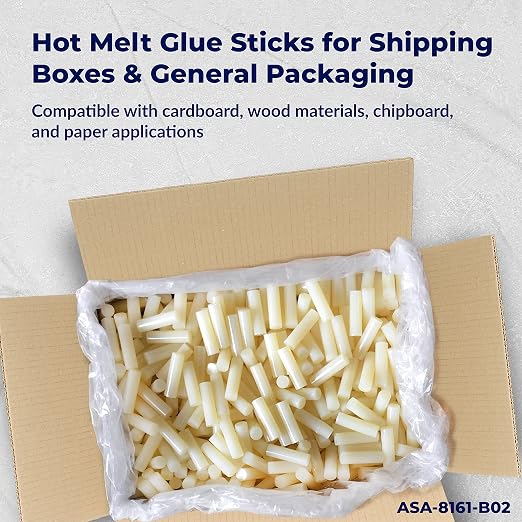ASA Hot Melt Glue Sticks for Glue Gun – 5/8" x 2"