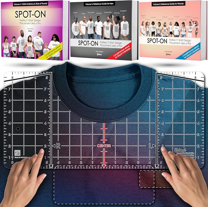 Tshirt Ruler Guide Vinyl Alignment