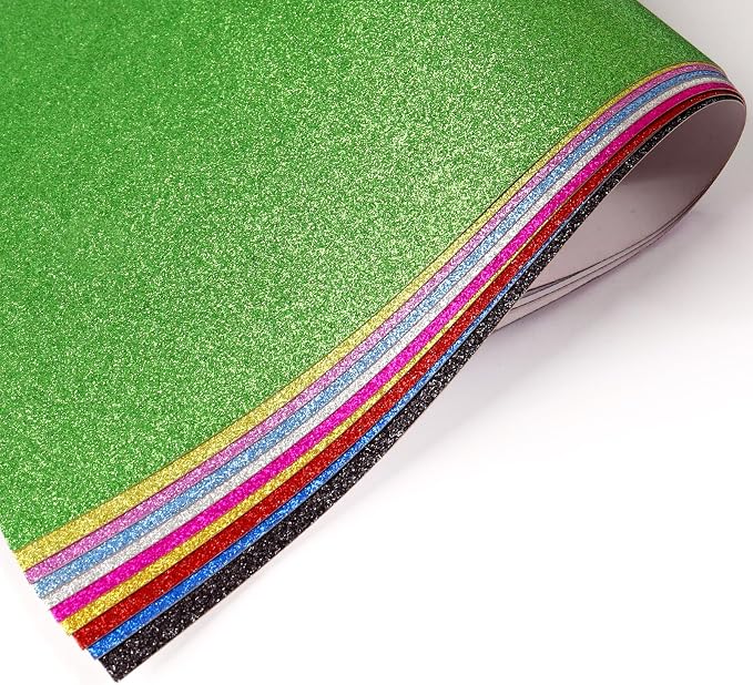 10 Sheets Glitter Decorative Cardstock Paper 30 X 20cm A4 Paper