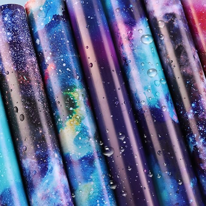 Tintnut Galaxy Permanent Vinyl 12x10in 10 Sheets Permanent Adhesive Vinyl |