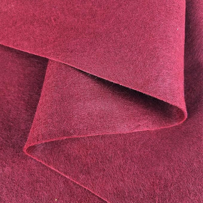 Jtnohx Color Felt, 1 Square Yard Felt Fabric, 1.4mm Thickness Flexible Craft