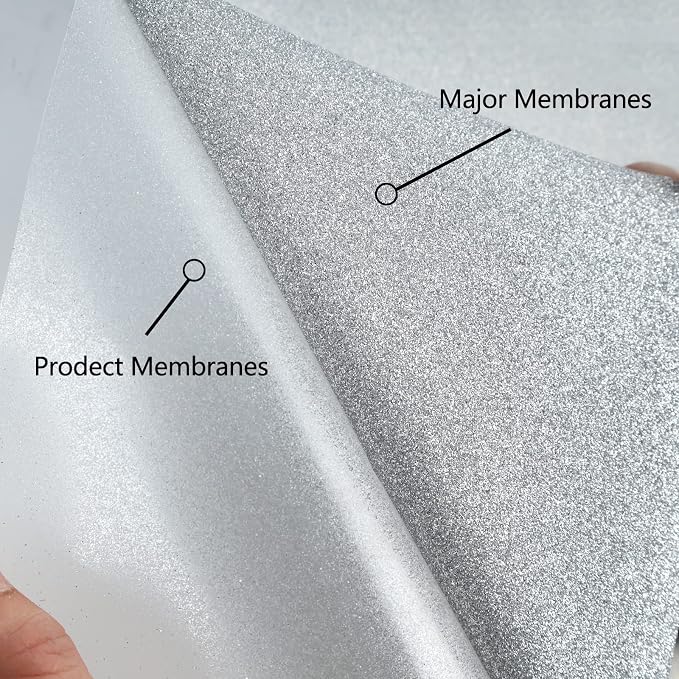 TUMIYA Glitter Silver HTV Vinyl
