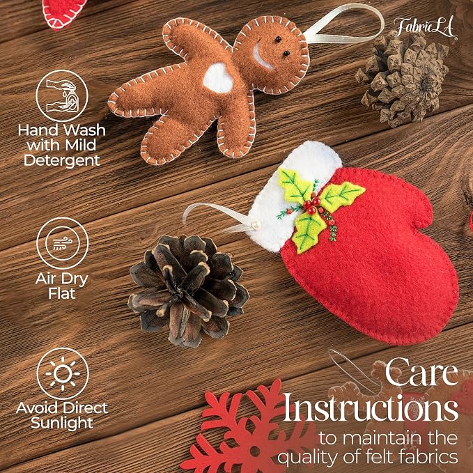 FabricLA Craft Felt Fabric Rolls