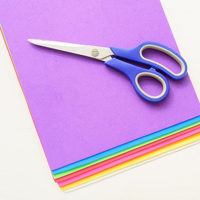 Essentials by Leisure Arts Foam Sheets 9 x 12 Assorted, DIY Art Projects