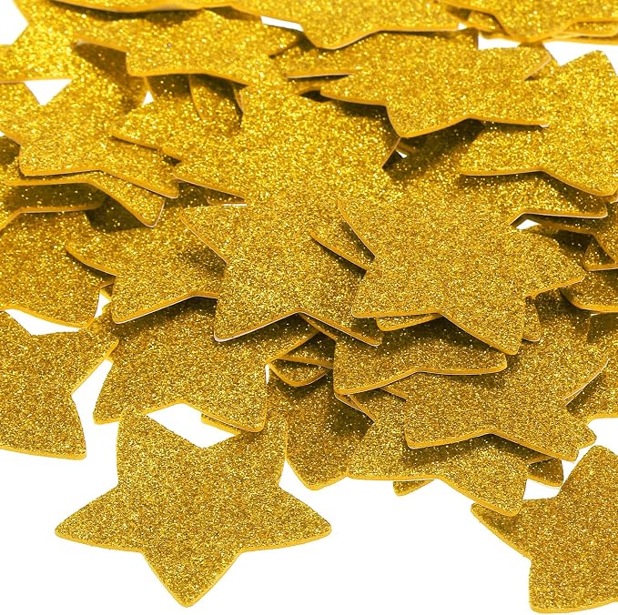 PATIKIL 2.2"x2.2" Star Foam Stickers