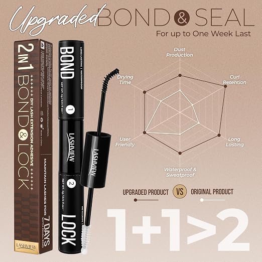 LASHVIEW Lash Bond and Seal Cluster Lash Glue