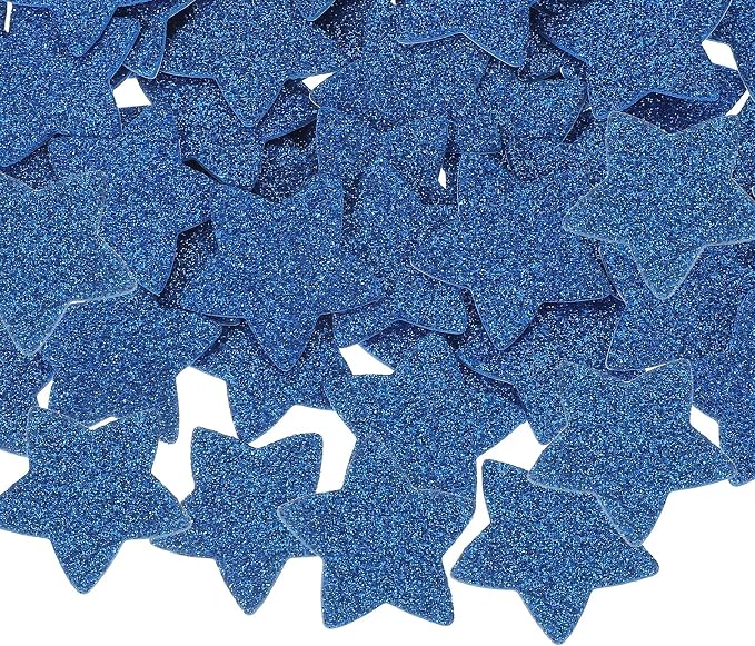 PATIKIL 1.4"x1.4" Star Foam Stickers