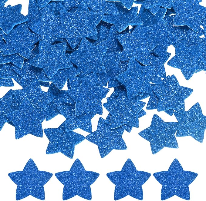 PATIKIL 1.8"x1.8" Star Foam Stickers