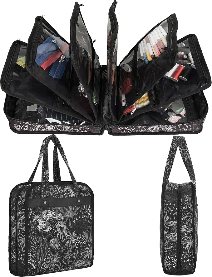 PACMAXI Sewing Accessories Storage Bag, Craft Tools | Roomy carry bag