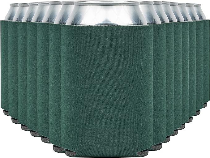 Blank Beer Can Coolers Sleeves Soft Insulated Beer Can Coolies