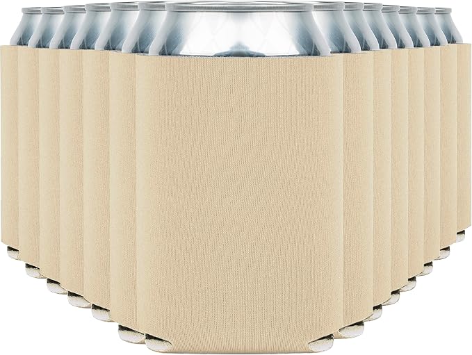 Blank Beer Can Cooler Sleeves Soft Insulated Beer Can Coolies