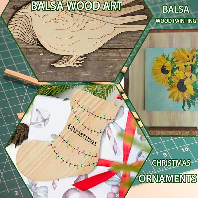 Balsa Wood Sheets 1/16" Thick