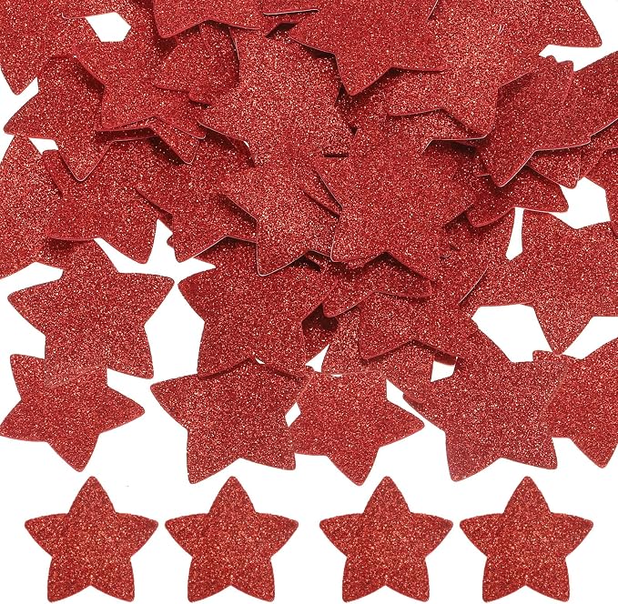 PATIKIL 2.2"x2.2" Star Foam Stickers