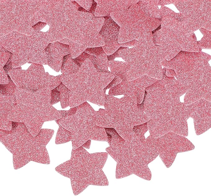 PATIKIL 1.4"x1.4" Star Foam Stickers