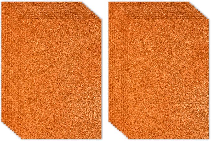 PATIKIL 20 Sheets 2mm Glitter Foam Sheet